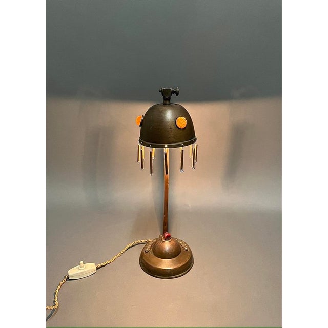 Art Nouveau Table Lamp, 1910, in Good conditions. Designed 1890 to 1919 This piece has an attribution mark, I am sure that...