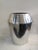 Silver Industrial Metal Vase For Sale - Image 8 of 8
