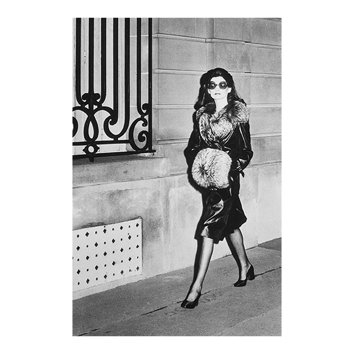 Comme Jackie O, Paris 1972 by Helmut Newton Vintage Silver Gelatin