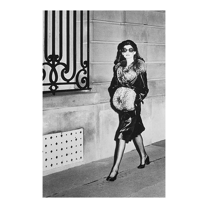 Comme Jackie O, Paris 1972 by Helmut Newton Vintage Silver Gelatin