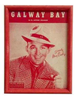 Bing Crosby Galloway Bay Framed Poster