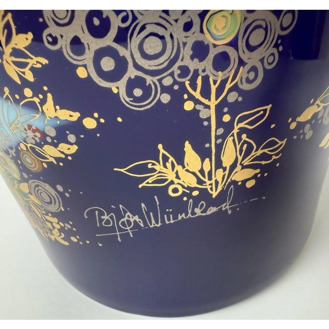 Large Mid 20th Century Bjorn Wiinblad '1001 Nacht' or 1001 Nights Porcelain Vase for Rosenthal For Sale - Image 9 of 11