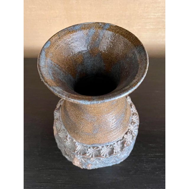 Ceramic Large Vintage 1970s Ceramic Vase For Sale - Image 7 of 10