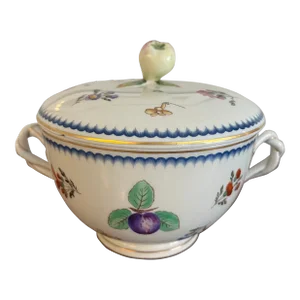 Late 20th Century Richard Ginori Italian Fruit (Impero) Covered Soup Bowl