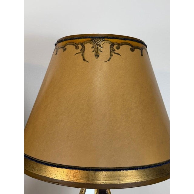 Vintage Italian Mirrored Obelisk Table Lamps, Giltwood, 1940s-50s - a Pair For Sale - Image 17 of 18