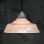 French Green Marble Patern Glass Pendant Lamps, 1920s, Set of 2 For Sale - Image 4 of 8