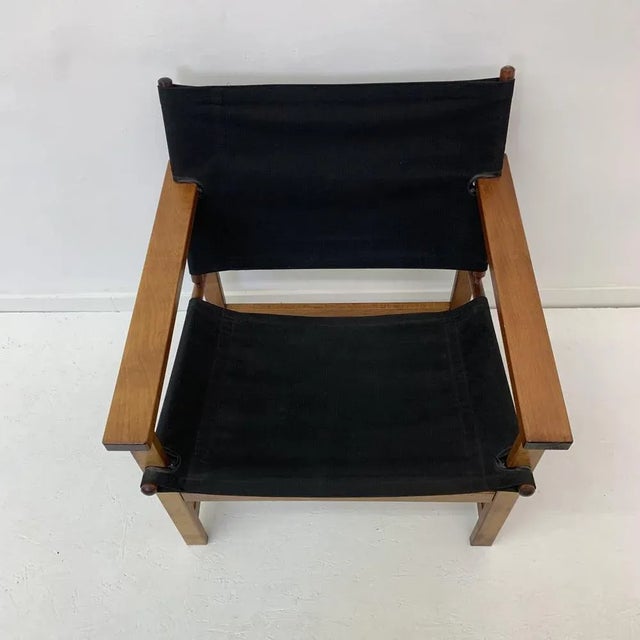 1970s Safari Chair by Hyllinge Møbler, Denmark, 1970s For Sale - Image 5 of 11