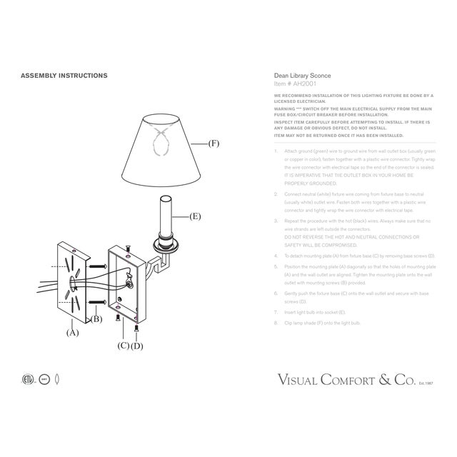 Visual Comfort Alexa Hampton for Visual Comfort Signature Dean Library Sconce in Gun Metal with Linen Shade For Sale - Image 4 of 4