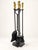 Metal Vintage Cast Iron and Brass Fireplace Tools, 1960s, Set of 6 For Sale - Image 7 of 8
