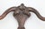Pair of Victorian Cast Iron Antique Hall Tree Hooks For Sale - Image 4 of 7