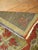 Gustavian (Swedish) Mid-20th Century Zabihi Collection Turkish Anatolian Throw Rug - 1'7" x 1'8" For Sale - Image 3 of 4