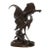 Rare French Bronze Sculpture Heron and Frog by Henri Alfred Jacquemart For Sale