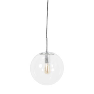 Vintage Glass Hanging Lamp For Sale