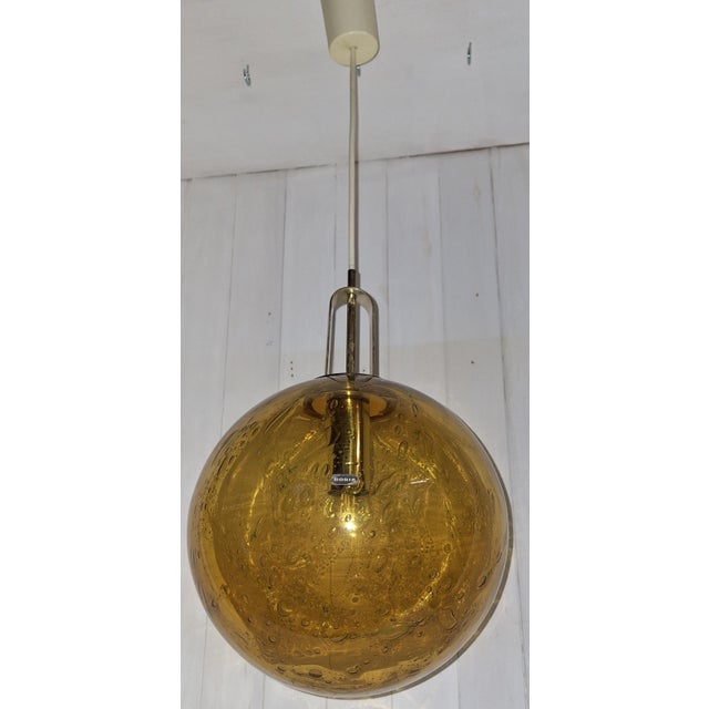 Vintage Pendant Lamp by Doria-Leuchten, 1970s For Sale - Image 6 of 9