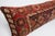 Early 20th Century Handwoven Persian Rug Pillow Cover – Antique Tribal Decorative Throw Cushion -16'' X 49'' For Sale - Image 5 of 12