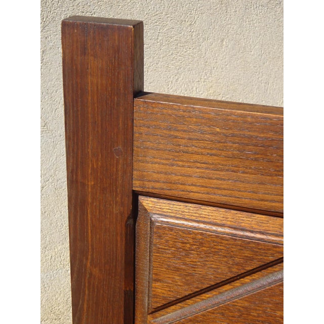 Louis XIII Wooden Chest Armchair For Sale - Image 4 of 13