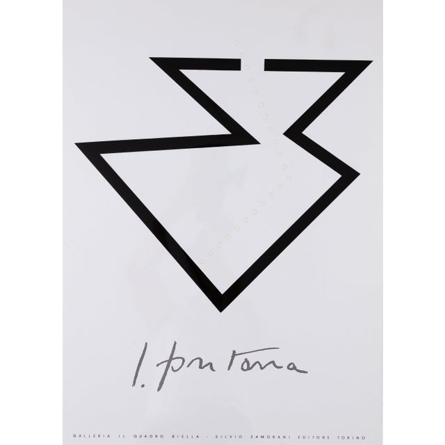 Lucio Fontana, Concetto Spaziale Nero, Screen Print For Sale - Image 6 of 6