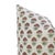Art Deco Fabdivine Handmade Block Print Pure Linen Pillow Covers 18x18 Inches – Strawberry Floral Cushion For Sale - Image 3 of 9