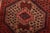 Zanjan Runner 3’6” X 9’3” Red Wool Vintage Tribal Hand-Knotted Oriental Rug For Sale - Image 10 of 14