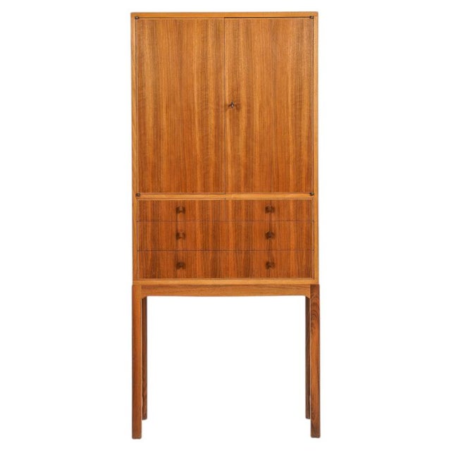 Vintage Model Lillbo Cabinet by Carl Malmsten, Sweden, 1960s For Sale - Image 10 of 10
