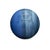 2020s Madagascar Sapphire Decorative Metal Orbs- Medium For Sale - Image 5 of 11