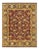 Mogul Collection Hand-Knotted Area Rug - Red 8' 0" x 10' 2" For Sale