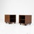 Wood Bedside Tables on Wheels by Fabio Lenci for Bernini, 1960s, Set of 2 For Sale - Image 7 of 8