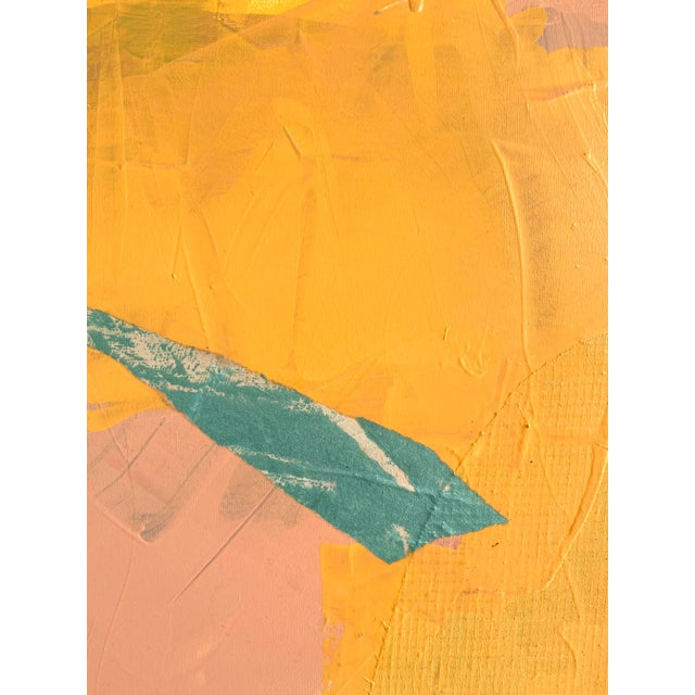 "Citrus Sherbet" 2024 Framed Painting by Jessalin Beutler For Sale In Seattle - Image 6 of 7