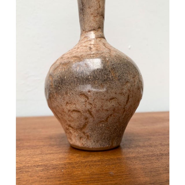 Mid-Century German Minimalist Studio Pottery Vase by Siegfried Gramann for Töpferhof Römhild, 1960s For Sale - Image 6 of 14
