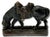 American Unusual Antique American Cast Iron Grazing Horse With Western Saddle Doorstop - Circa 1920s For Sale - Image 3 of 12