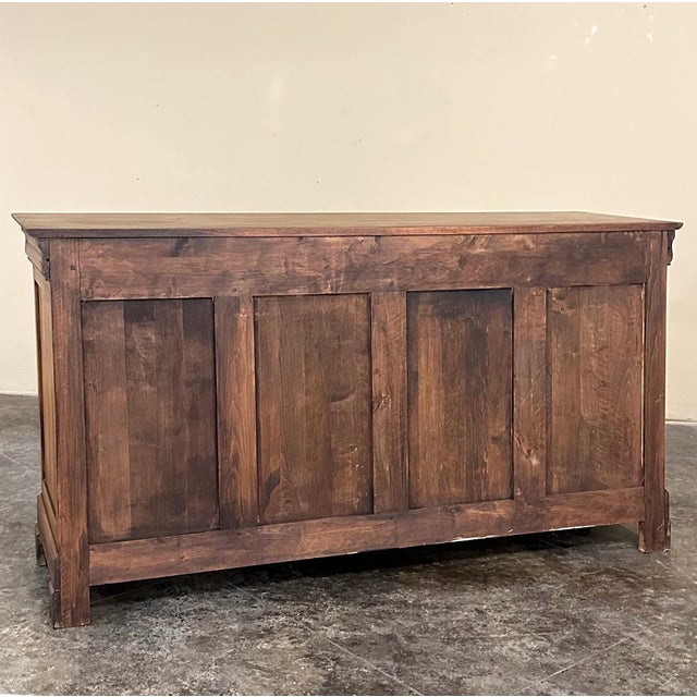 19th Century French Louis Philippe Period Walnut Buffet ~ Enfilade ~ Credenza For Sale - Image 18 of 18