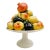 Large Spanish Faience Mixed Fruit Topiary Centerpiece on Pedestal For Sale - Image 4 of 8