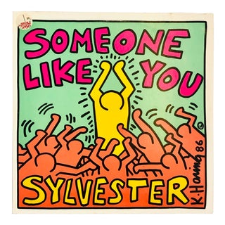1980s Keith Haring Record Cover Art For Sale