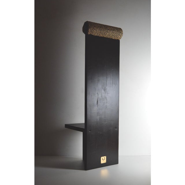 Wood Ettore Passage Armchair from Studio Greca For Sale - Image 7 of 12