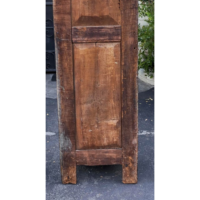 Antique 18th C French Provincial Walnut Tall Case Clock by J Cermann Chatillon Sur Seine For Sale - Image 9 of 12