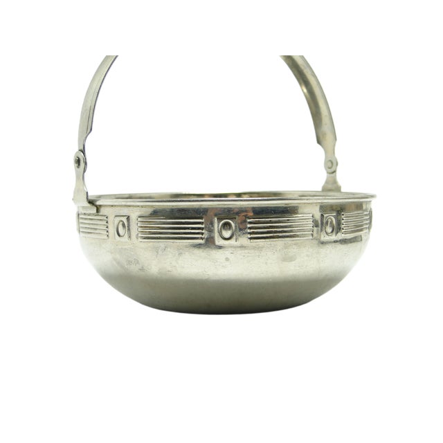 Antique Art Nouveau Sugar Bowl, 1890s, in Very Good conditions. Designed 1890 to 1919