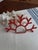 Red Coral Beaded Napkin Rings For Sale - Image 13 of 13