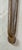 18th Century Antique 18th Century Wrought Iron Turned Brass English Fireplace Tongs Tool 21 For Sale - Image 5 of 9