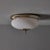 Metal 1970s Nickel and Opaline Glass Wall or Ceiling Lamp Attributed to Luigi Caccia Dominioni for Azucena For Sale - Image 7 of 18