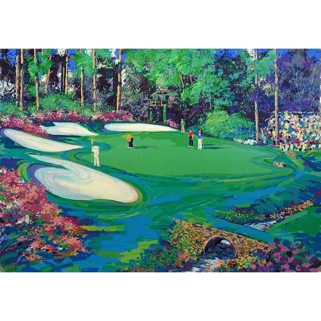 "Amen Corner At Augusta" by Steve Bloom Original Limited Edition Serigraph on Paper Hand signed, titled by the artist...