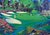 "Amen Corner At Augusta" by Steve Bloom Original Limited Edition Serigraph on Paper Hand signed, titled by the artist...