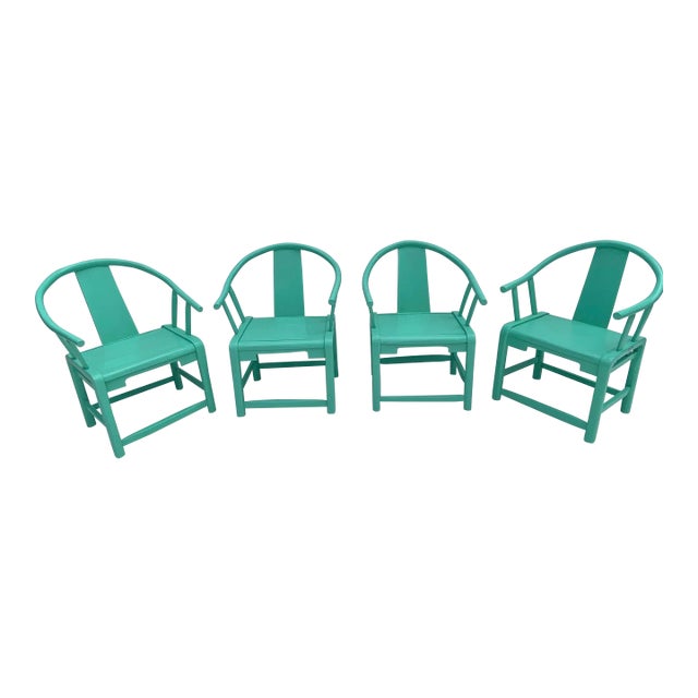 Paola Navone Contemporary Ming Chairs - Set of 4 For Sale