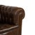 Chesterfield Chair in Brown Leather For Sale - Image 4 of 14