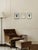 Contemporary 2026 "La Realizzazione" Abstract Minimalist Painting on Cotton Paper by Artist r.k. Red For Sale - Image 3 of 5