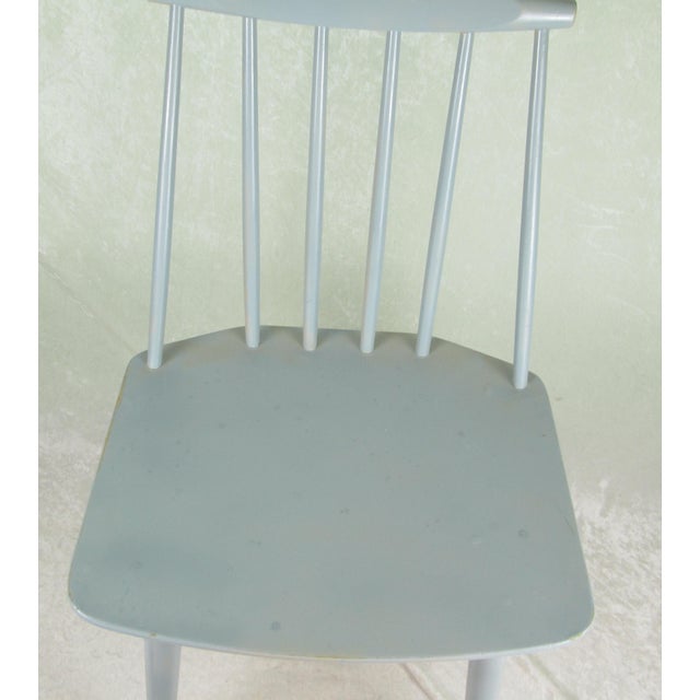 Mid 20th Century Folke Palsson J 77 Chair by FDB Mobler For Sale - Image 9 of 12
