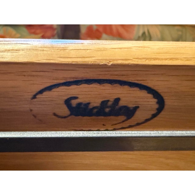 Stickley Furniture Cherry Wood Cabinet, Model 381 For Sale - Image 11 of 12