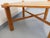 Wood Vintage Square Coffee Table in Pine, 1970s For Sale - Image 7 of 16