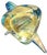 1980s Murano Bird Art Glass Sculpture With Blue & Gold Aventurine by Sandro Frattini, 21/70 For Sale - Image 5 of 11