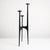 Large Brutalist Tripod Chandelier in Hammered Wrought Iron, Europe, 1960 For Sale - Image 11 of 11