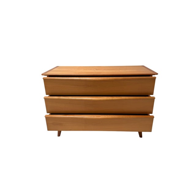 Mid-Century Modern Commode in Cherrywood, Belgium, 1970s For Sale - Image 4 of 8